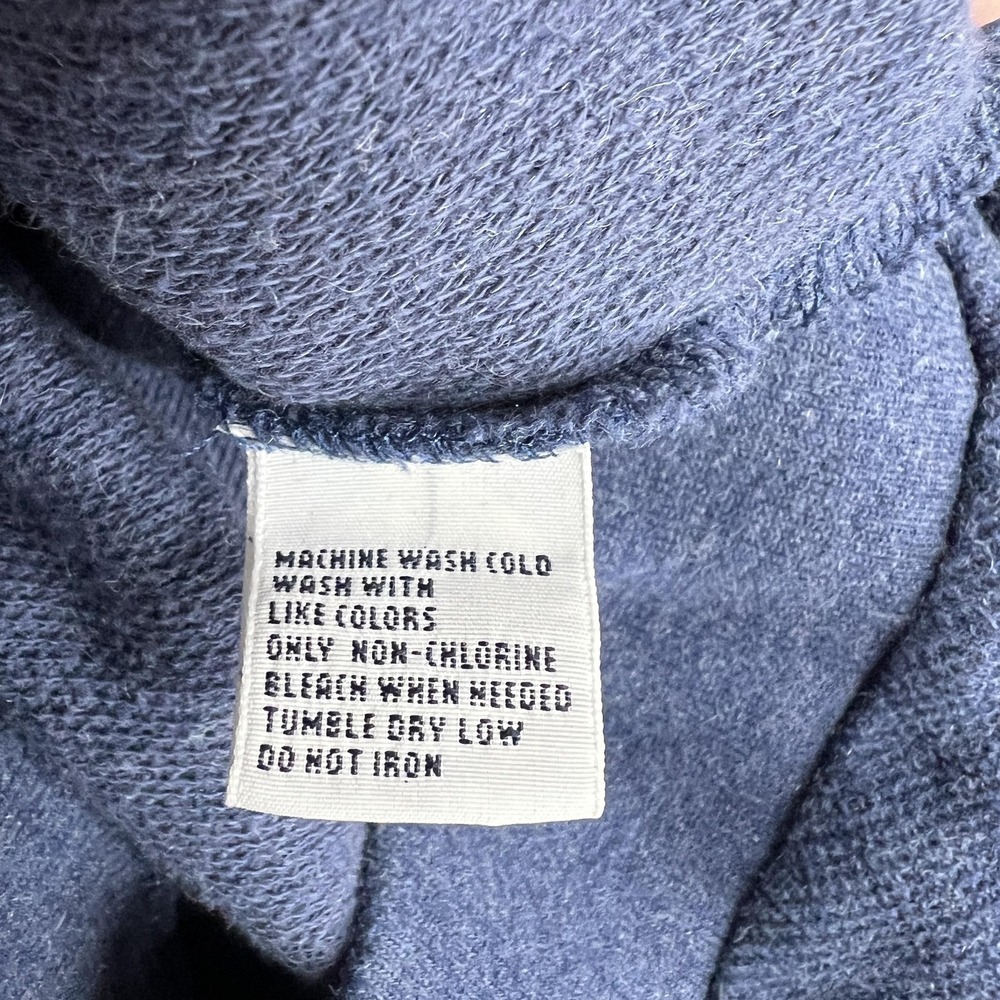 Polo Golf Ralph Lauren Sweater Mens XL Blue 1/4 Zip Mock Neck Alpaca Blend Peru - Picture 15 of 16